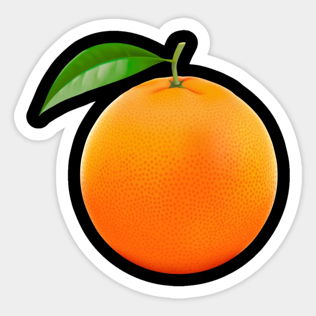 Orange Pocket Sticker by Roble